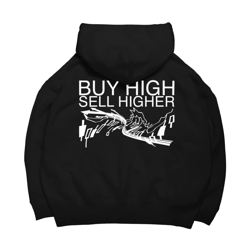 AURA_HYSTERICAのBuy high, sell higher Big Hoodie