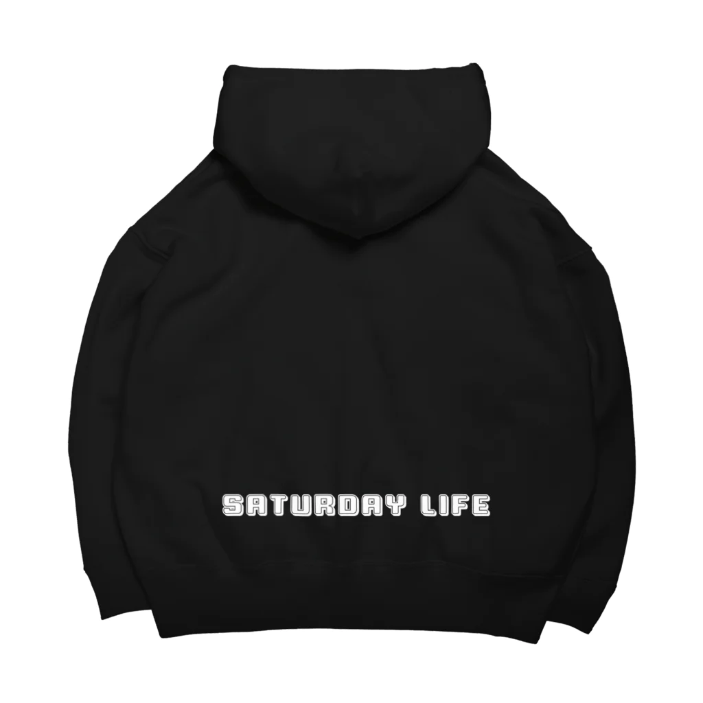 SATURDAY LIFEのSaturdayLife-Logo ビッグシルエットパーカー