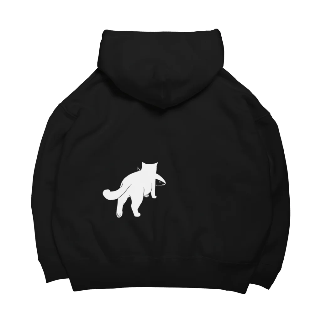 猫社謹製のどら猫かつお（フロント） Big Hoodie