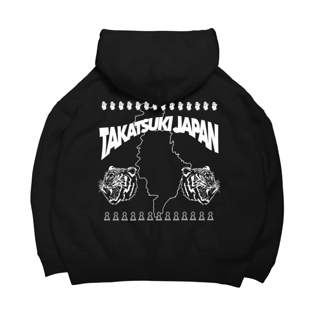 SSSHHHRRRのTAKATSUKIタイガー Big Hoodie