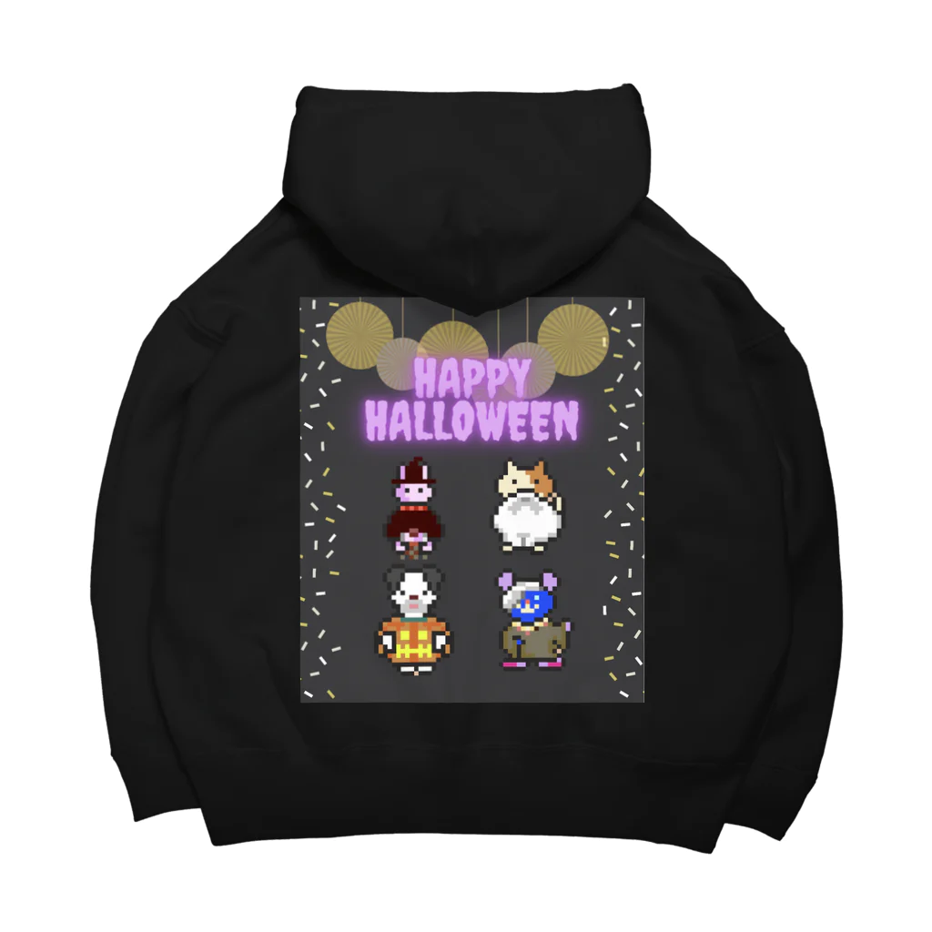 ドット絵のお店：Lily☺︎KGのHappy Halloween ビッグシルエットパーカー