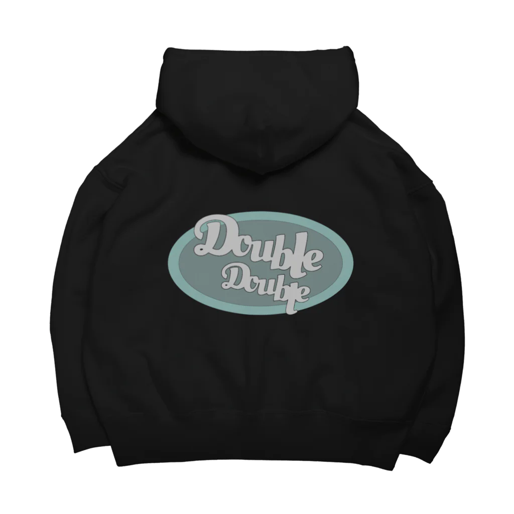 ___faceのdouble double Big Hoodie