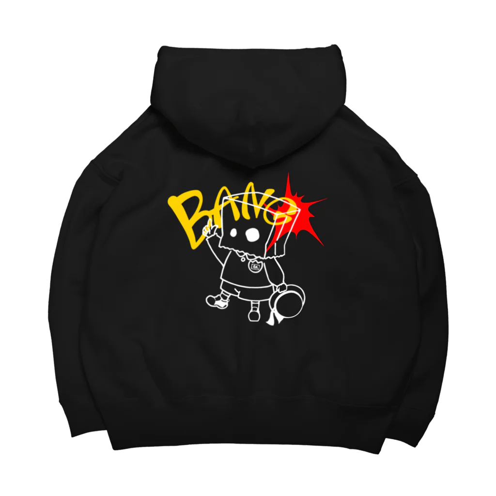 JELLY BEANSの紙袋少年 Big Hoodie