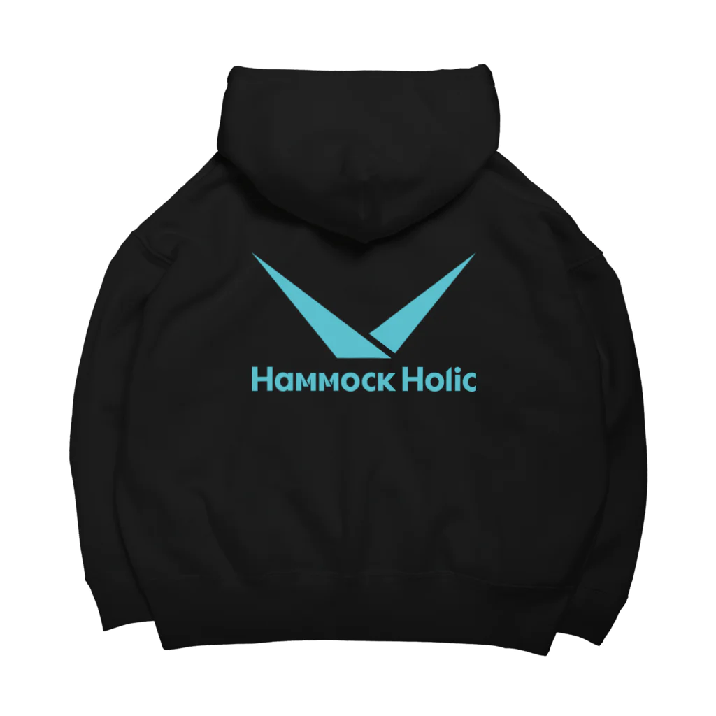 HAMMOCK HOLICの青ロゴシリーズ Big Hoodie