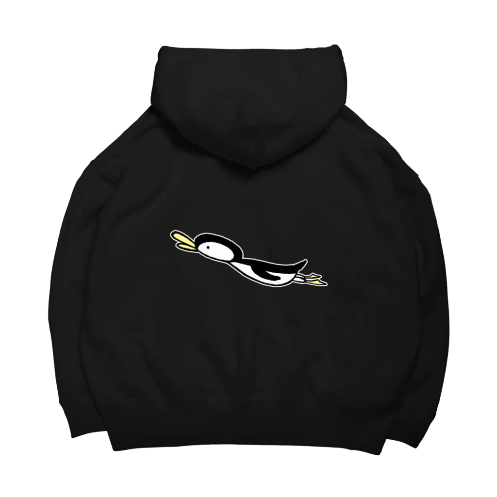 空とぶペンギン舎のFlying penguins Big Hoodie