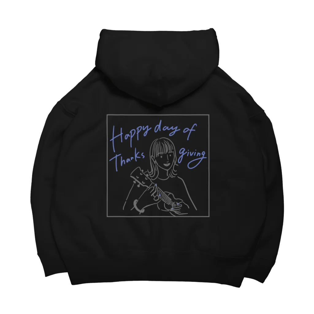 kasumi👸🏻🌹🎶かすこのHappy day of thanks giving スクエア Big Hoodie