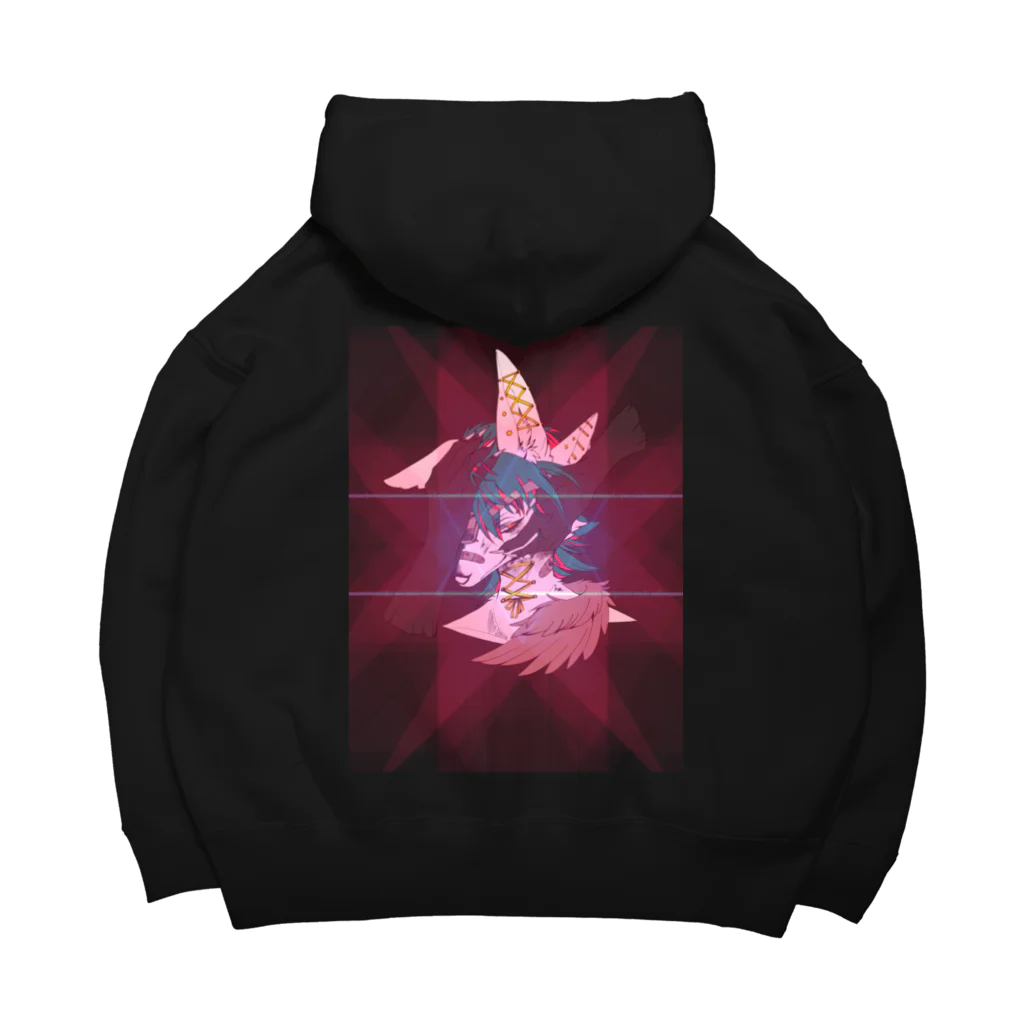 K-WOLFの獣体実験君 Big Hoodie