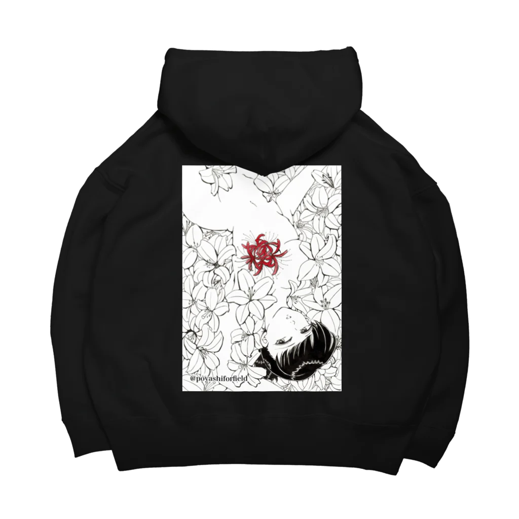 こやしファクトリーの花園（全体） Big Hoodie