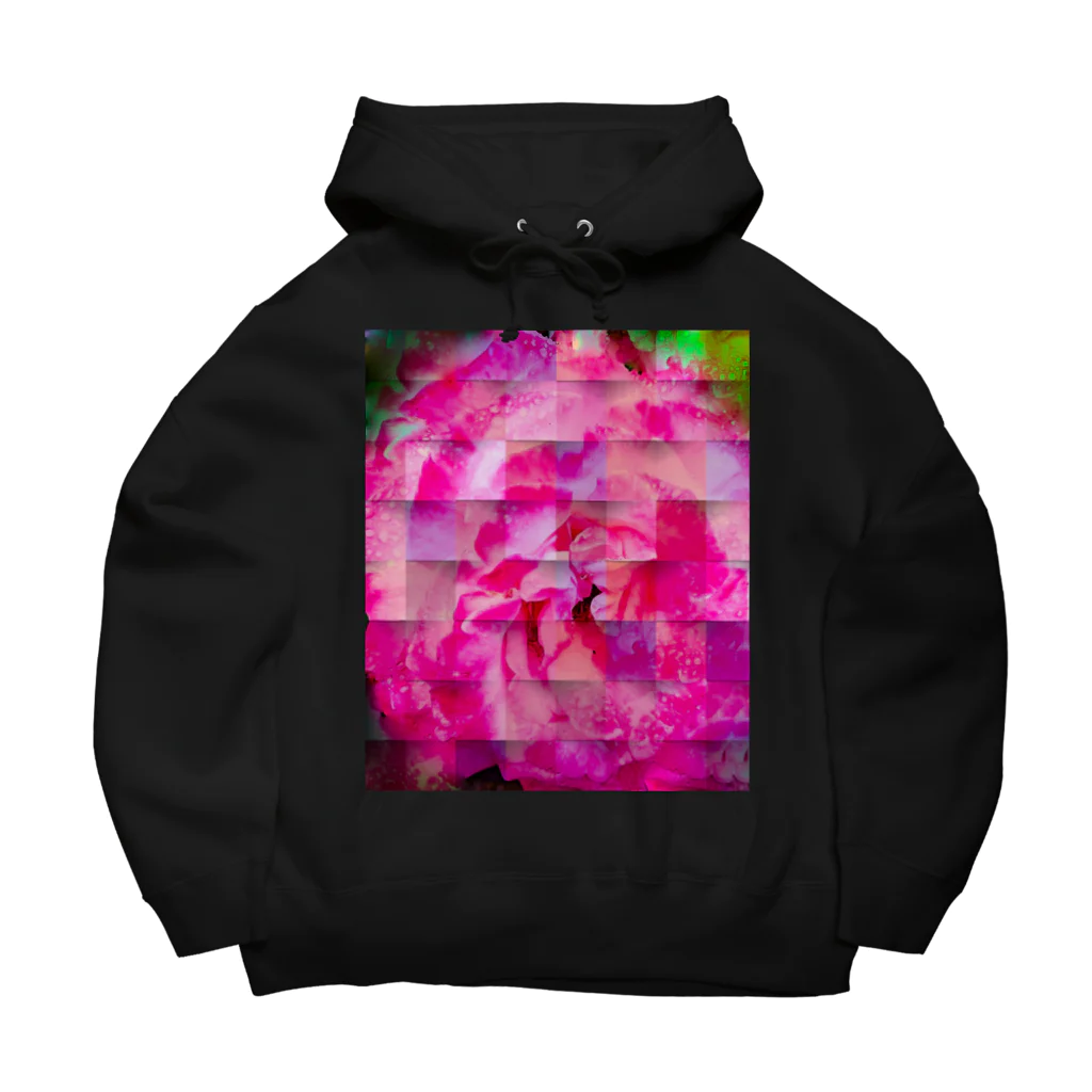 Anna’s galleryのPsychedelic Rose Big Hoodie