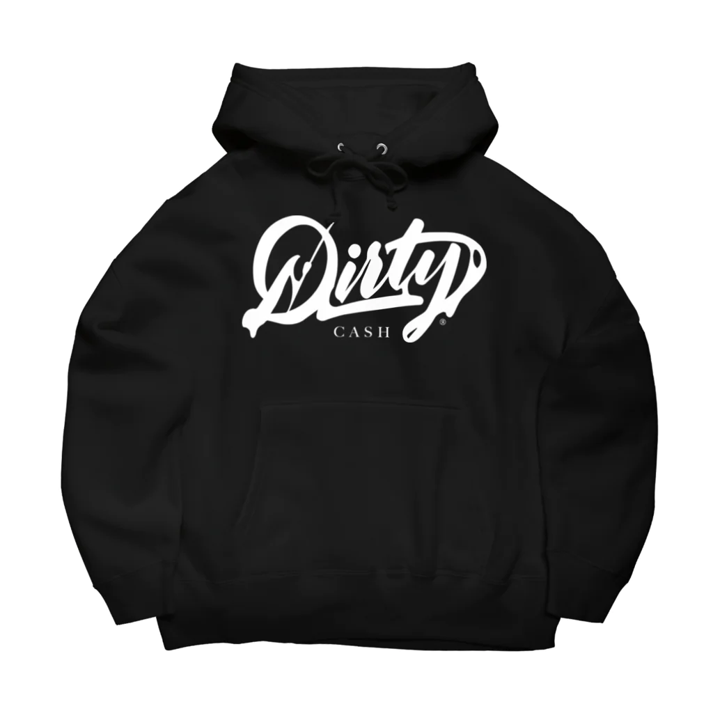 eXchangers_ANNEXのDirty Cash (White) Big Hoodie