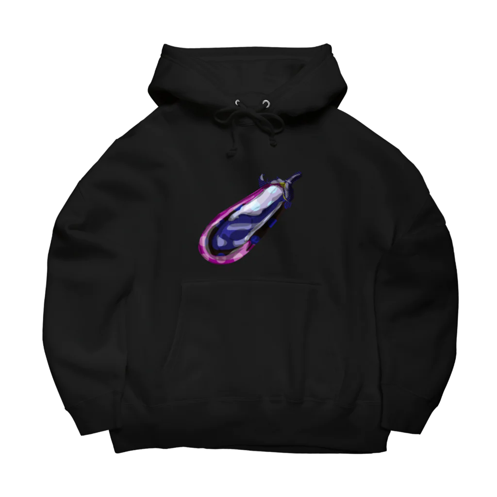 とりごえ雑貨店の水玉なすび Big Hoodie