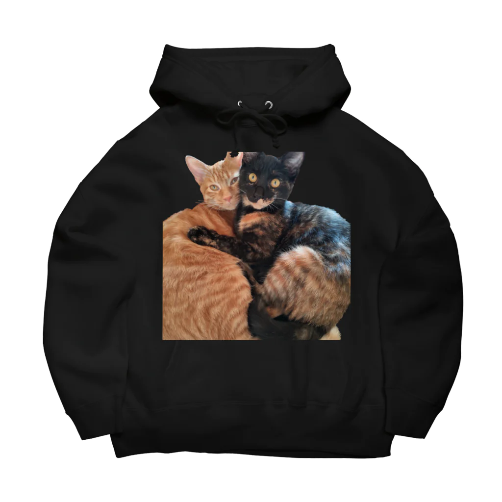 結社黒猫の猫LOVE Big Hoodie