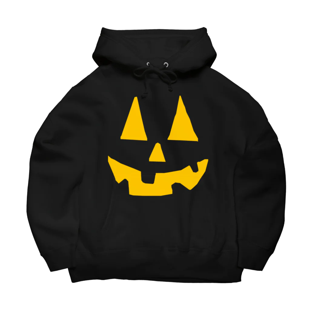 CIPANGOのハロウィン ジャック・オ・ランタン ブラックボディ Big Hoodie