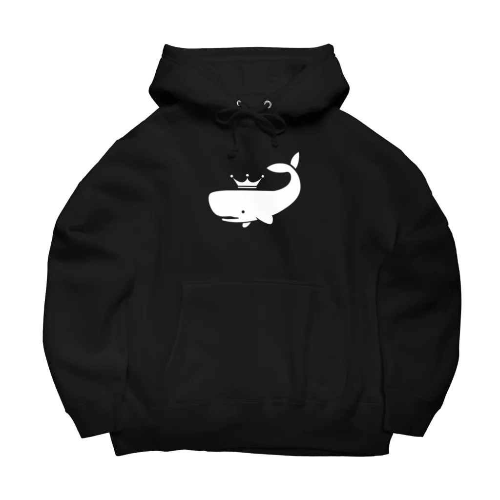 シロクジラのお店のシロクジラ Big Hoodie