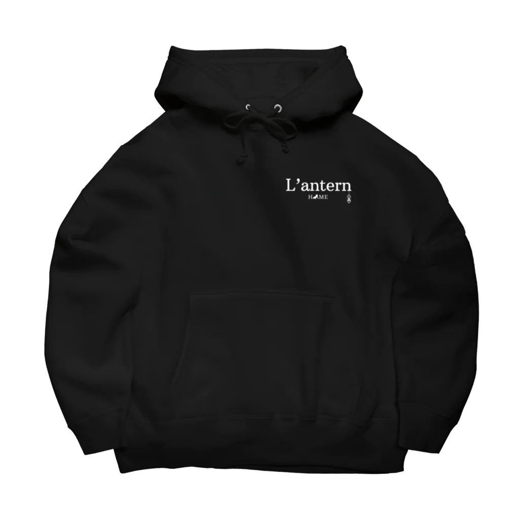 L'antern HOMEのL'anternHOME-text Big Hoodie