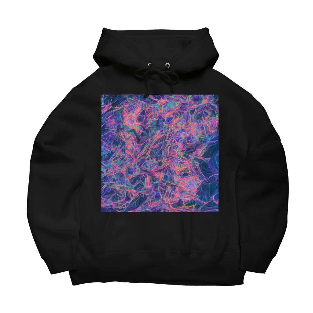 TakashiSのpattern of electricity Big Hoodie