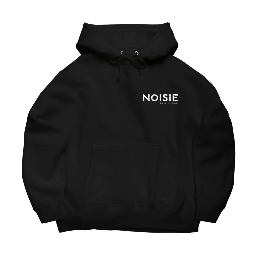 noisie_jpの『NOISIE』WHITEロゴシリーズ ビッグシルエットパーカー