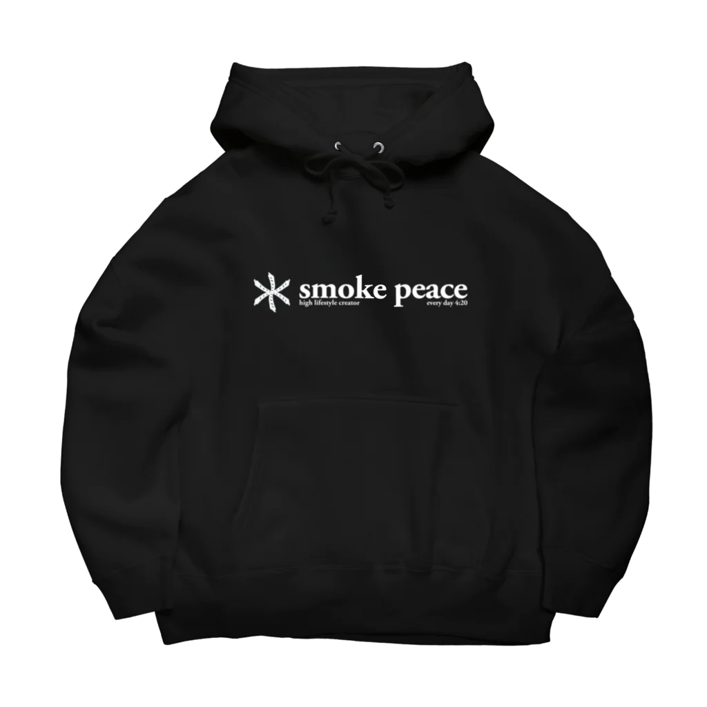 DUB.STONEのsmoke peace ビッグシルエットパーカー