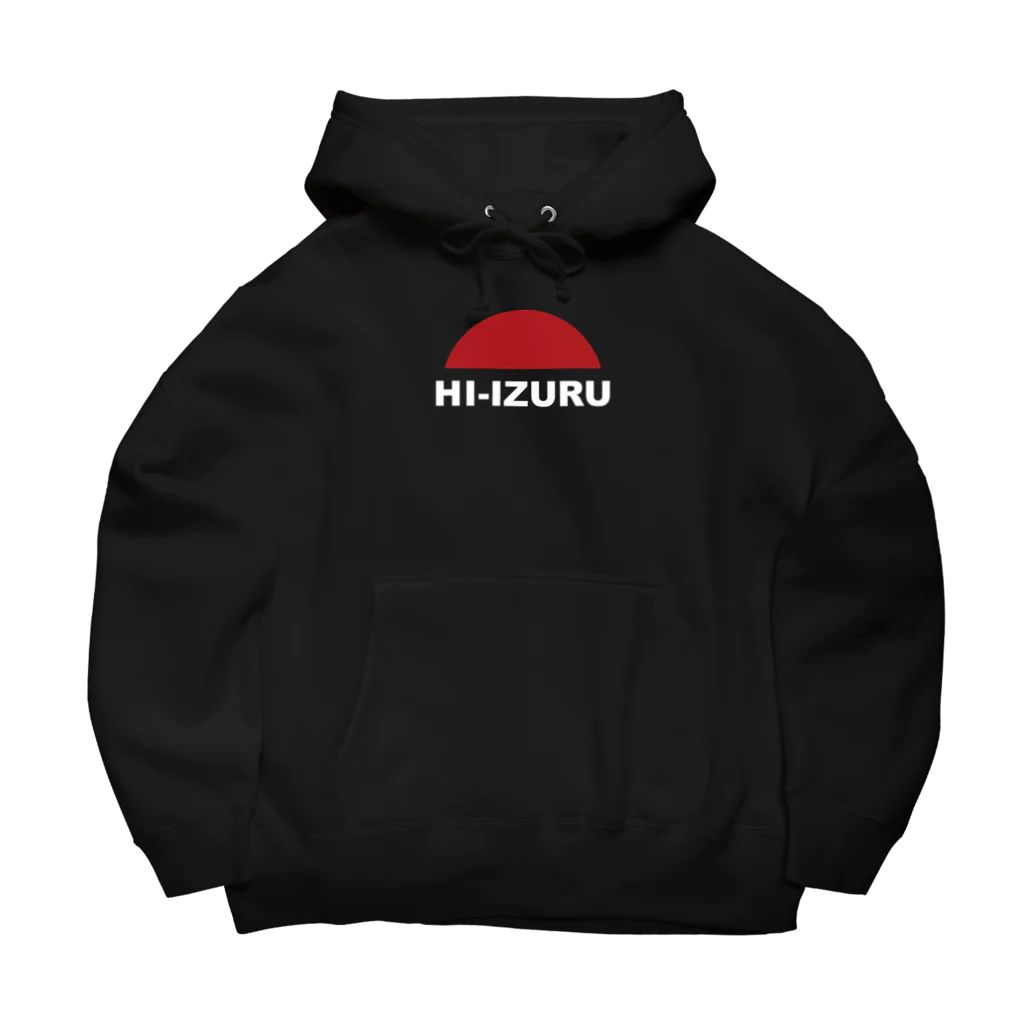 HI-IZURUのsimpleline018　ビッグシルエットパーカー Big Hoodie