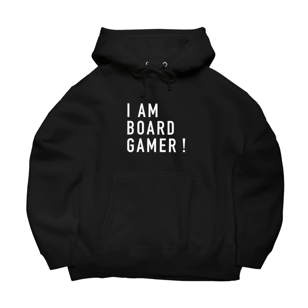 鍋ラボのI AM BOARD GAMER（BIG） ビッグシルエットパーカー