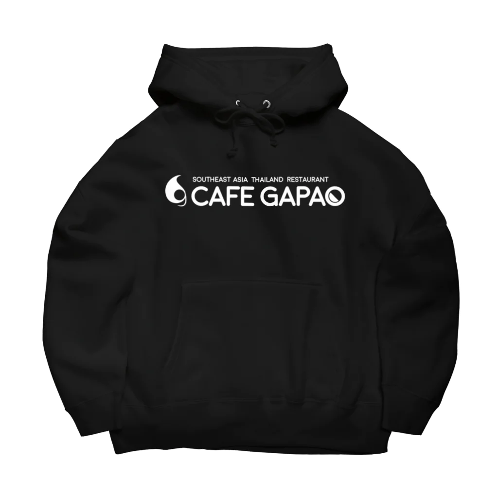 CAFE GAPAO THE SHOPのカフェガパオ公式ロゴグッズ ビッグシルエットパーカー