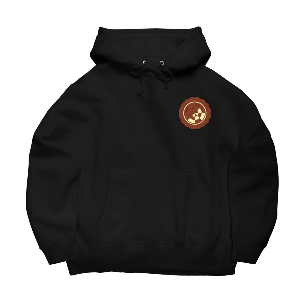 ハナドリカ SUZURI店の花の形の板チョコ Big Hoodie