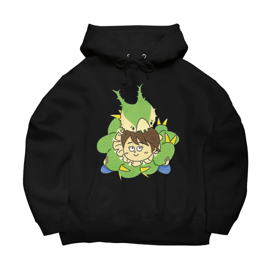 石原有輝香 official SUZURIのいもむしのぬくもり designeded by OPPIRO Big Hoodie