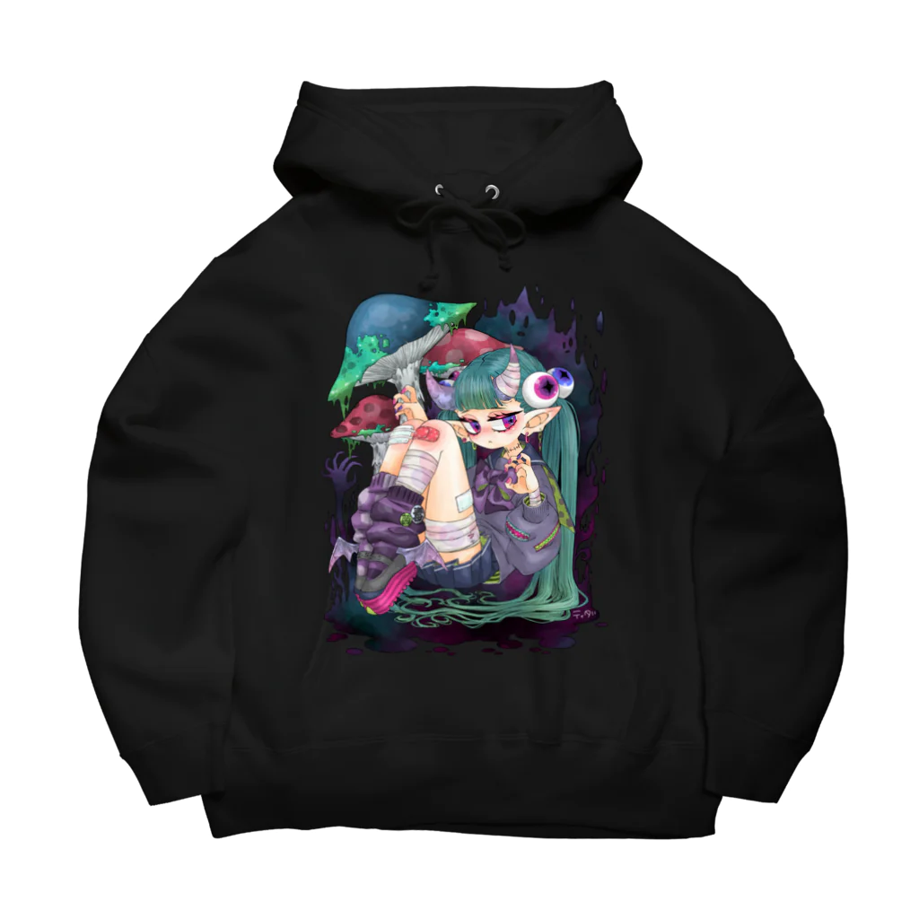 ティダのドクドクちゃん Big Hoodie