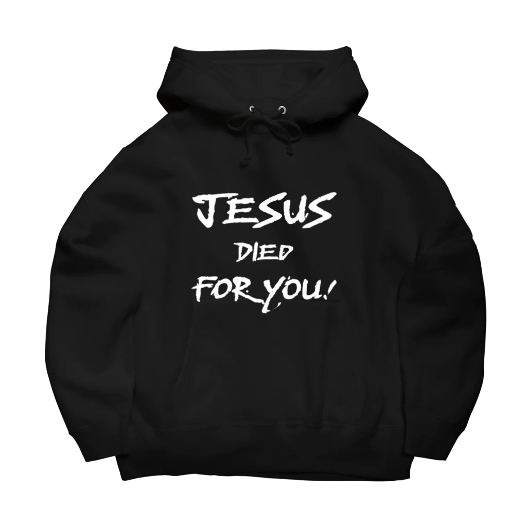 シャロームのJESUS DIED FOR YOU! ビッグシルエットパーカー