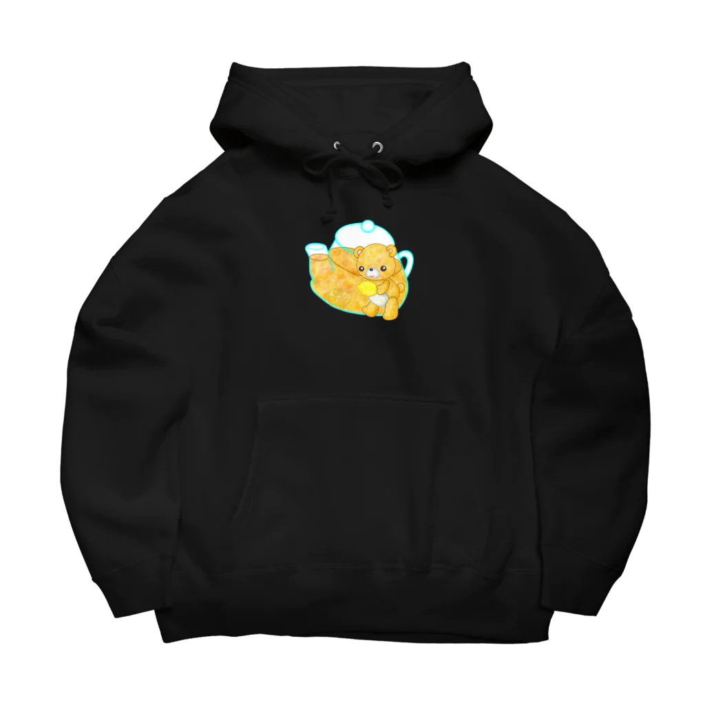 satoayaのアニマルカフェのドリンクマ　レモンティー Big Hoodie