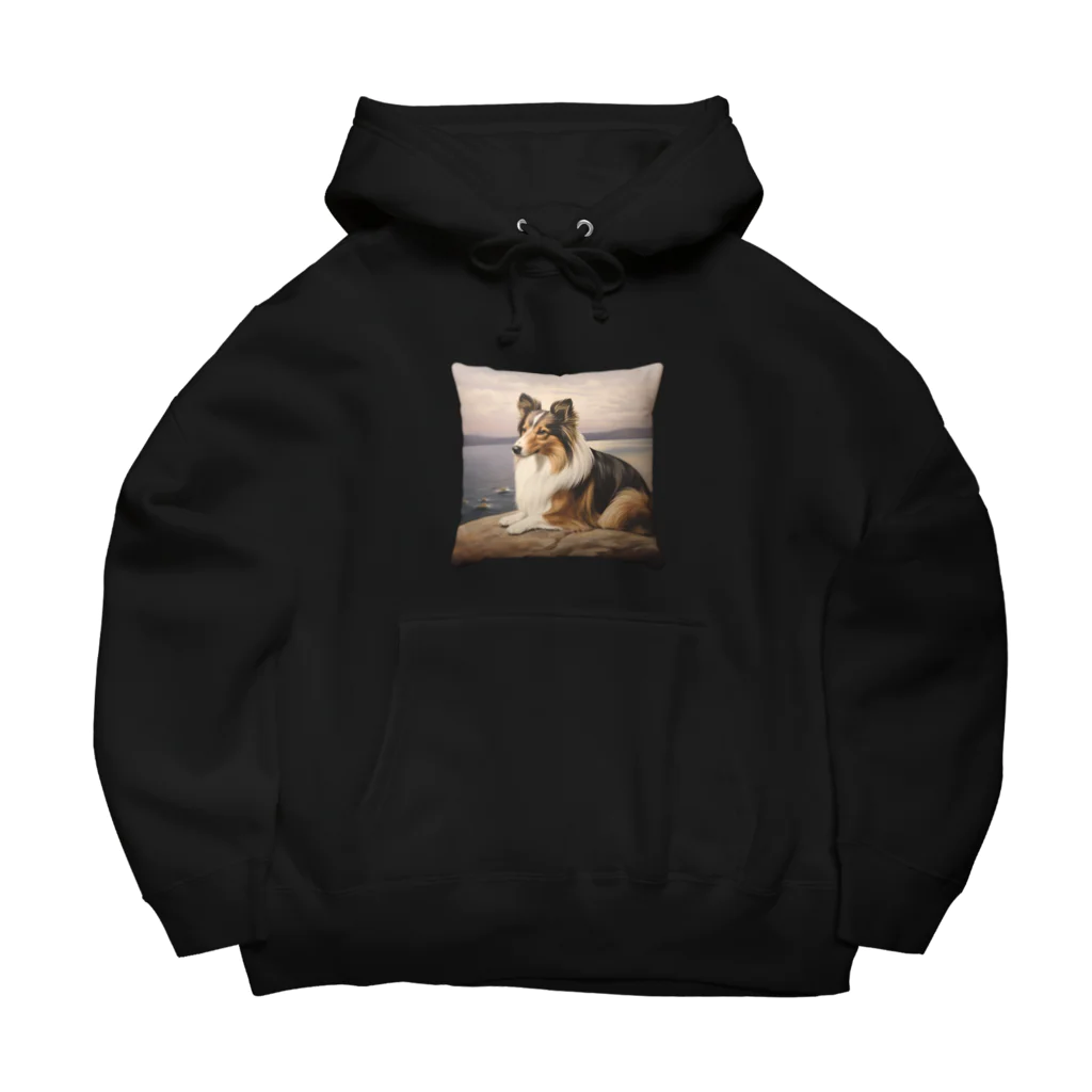 Sheltie Chic Creationsのシェルティ３５ Big Hoodie