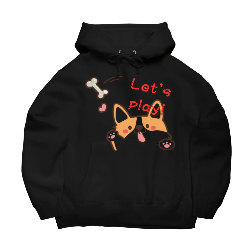 Xmasaの🐾 ふわふわワンダーランド：ゆるかわ犬グッズショップ 🐾  🌟 商品概要 🌟 Big Hoodie