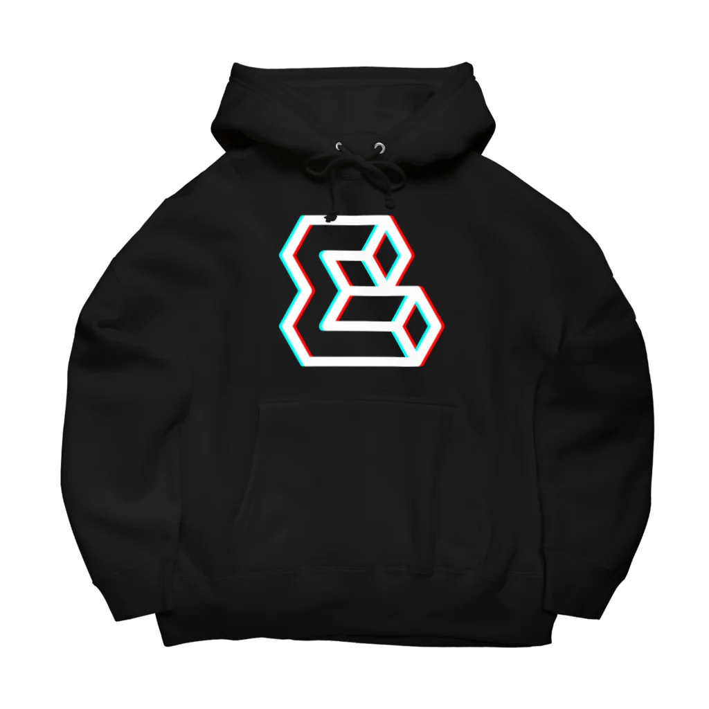 ミニマルコのお店のGlitch Sigma（グリッジ・シグマ） Big Hoodie