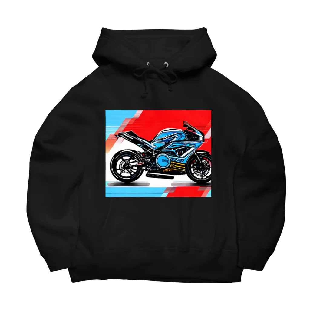 Moichi Designs Shop-2023のハイパーバイク Big Hoodie