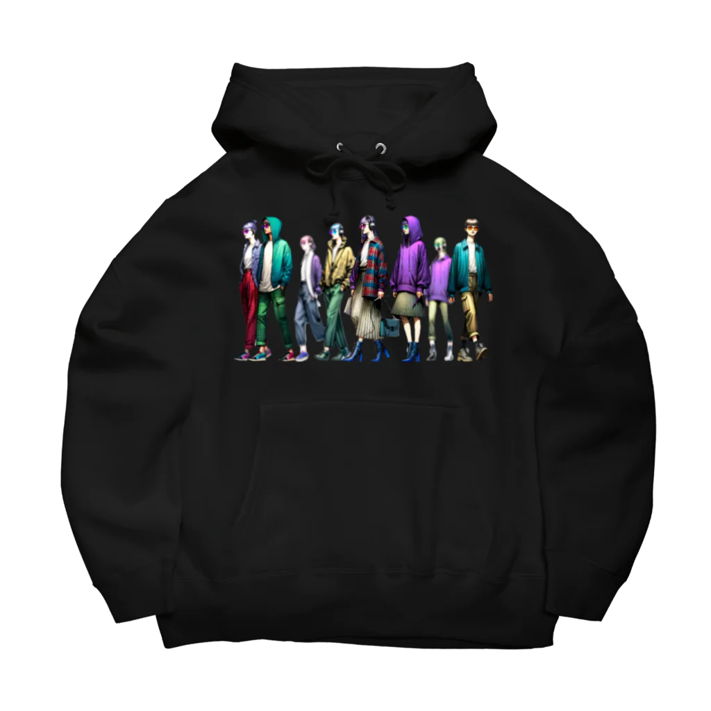 hoodie styleのメインストリート Big Hoodie