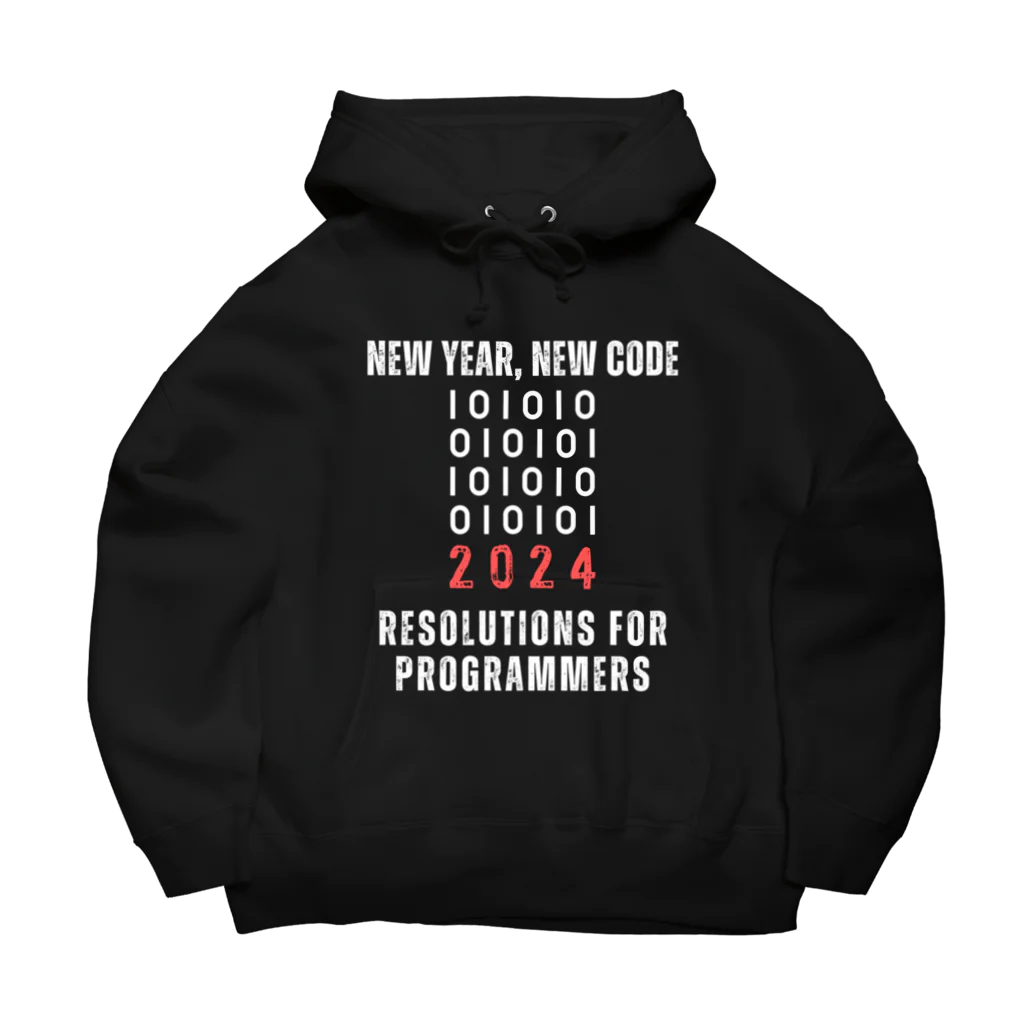 奏桃服店のNew Year, New Code: 2024 Resolutions for Programmers ビッグシルエットパーカー