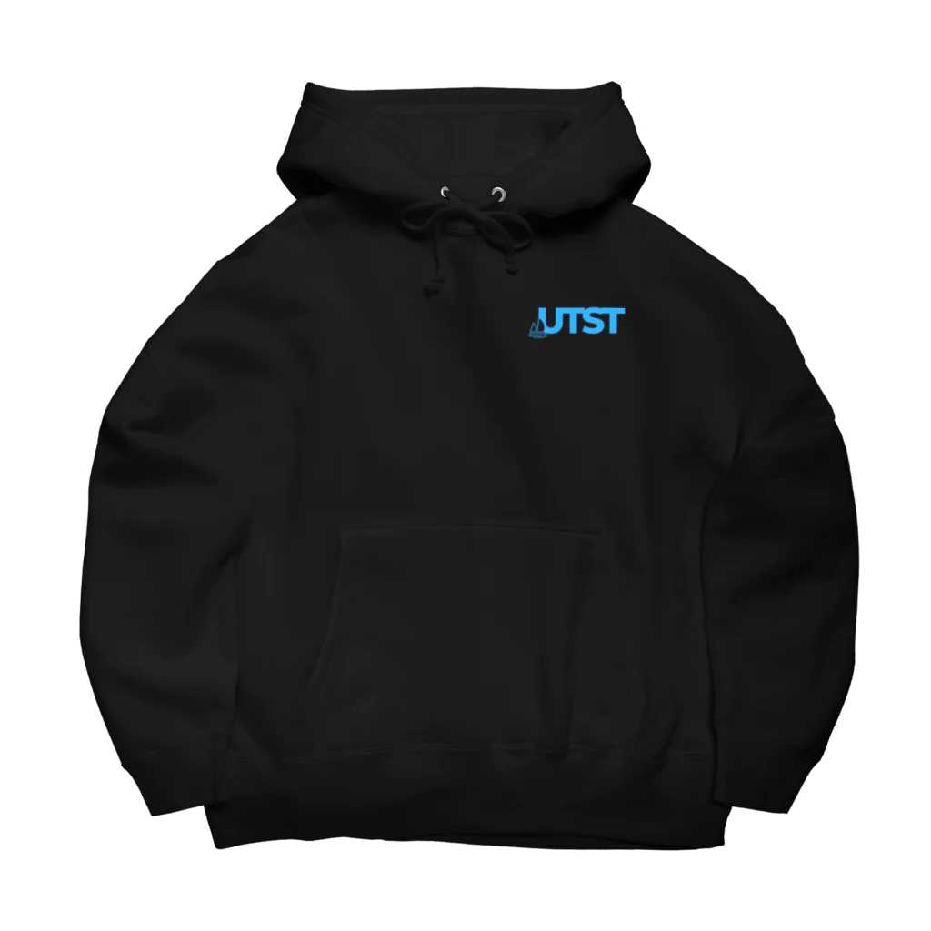 東京大学運動会ヨット部 OFFICIAL GOODS STOREのUTST Black/LightBlue Big Hoodie