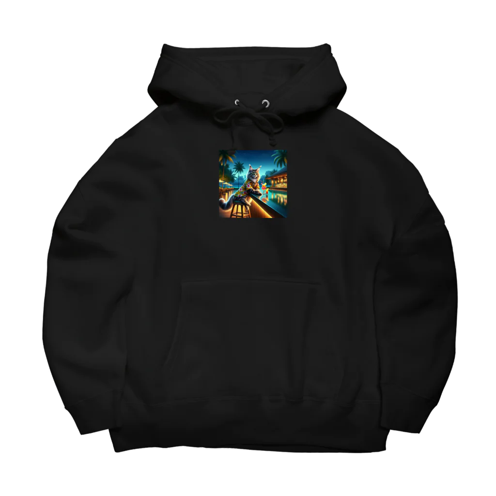 アニマル達の気分転換中のメイクーン Big Hoodie