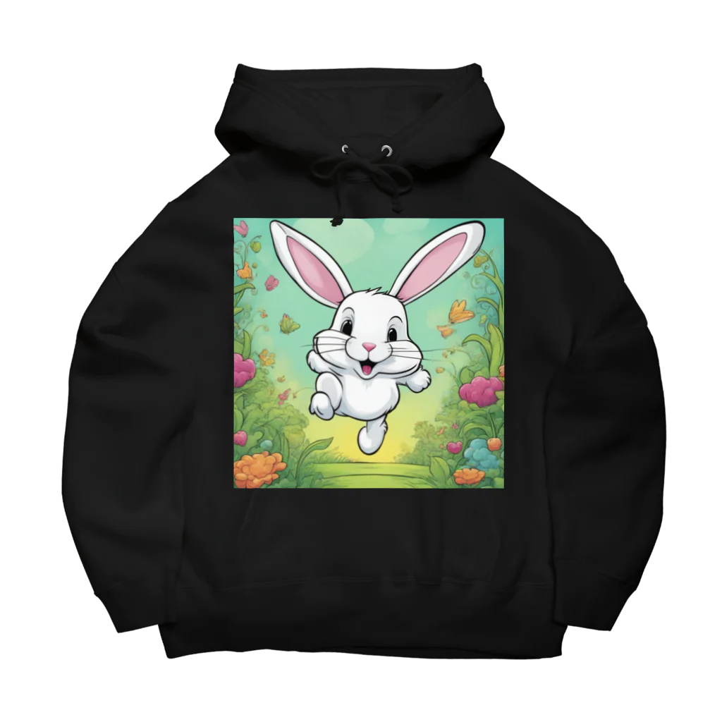 Monchuのジョイラビット Big Hoodie