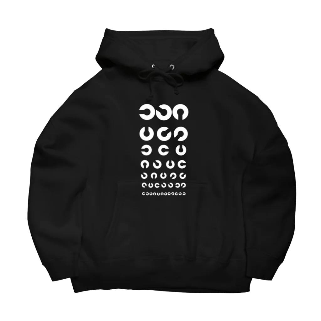 政治TVの視力検査デザイン Big Hoodie