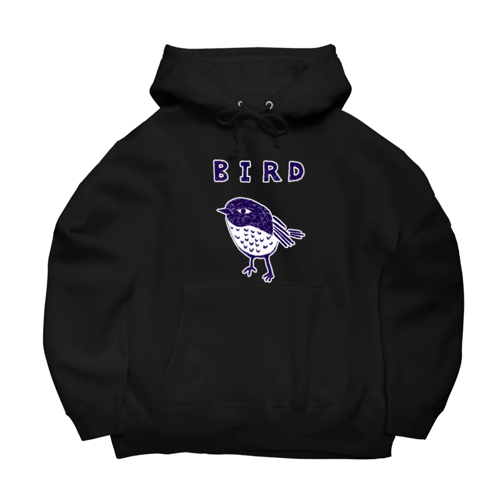 NIKORASU GOのトリマニア専用デザイン「BIRD」（Tシャツ・パーカー・グッズ・ETC） Big Hoodie