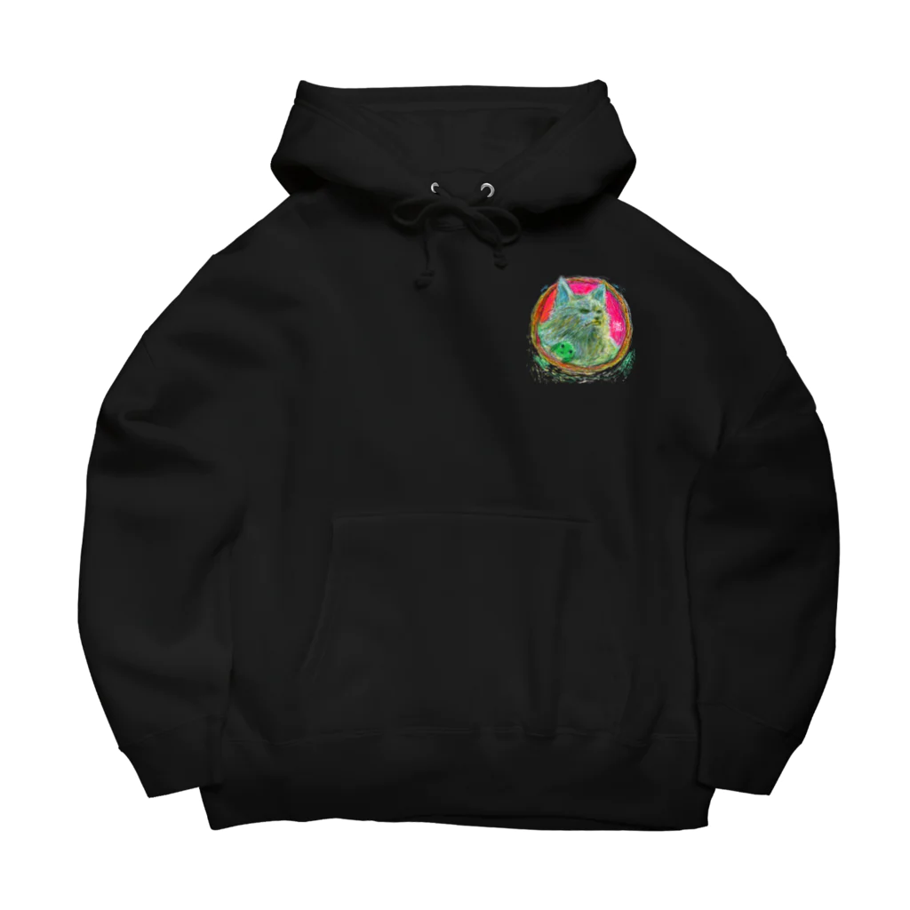 仙人掌/sabotenのワーウルフとサボテン Big Hoodie