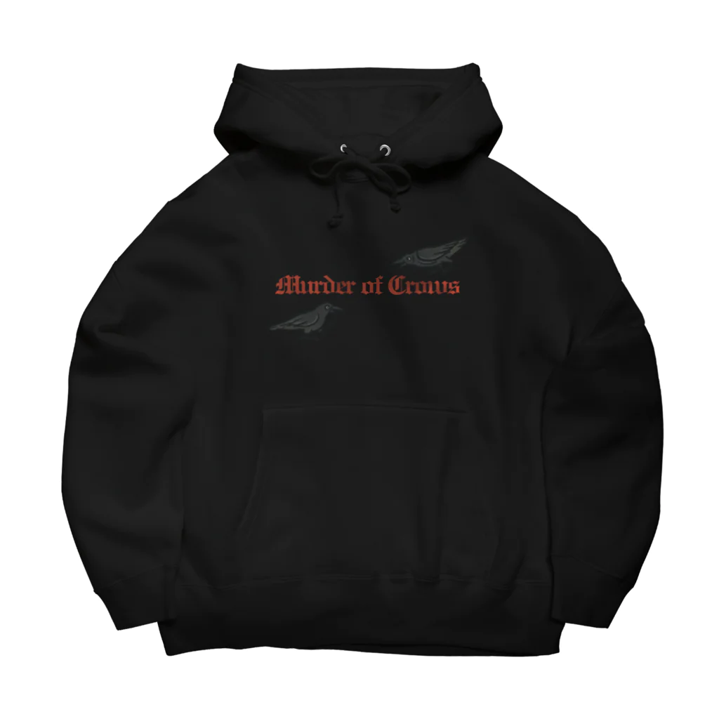 Yellow_SparrowのMurder of Crows Big Hoodie