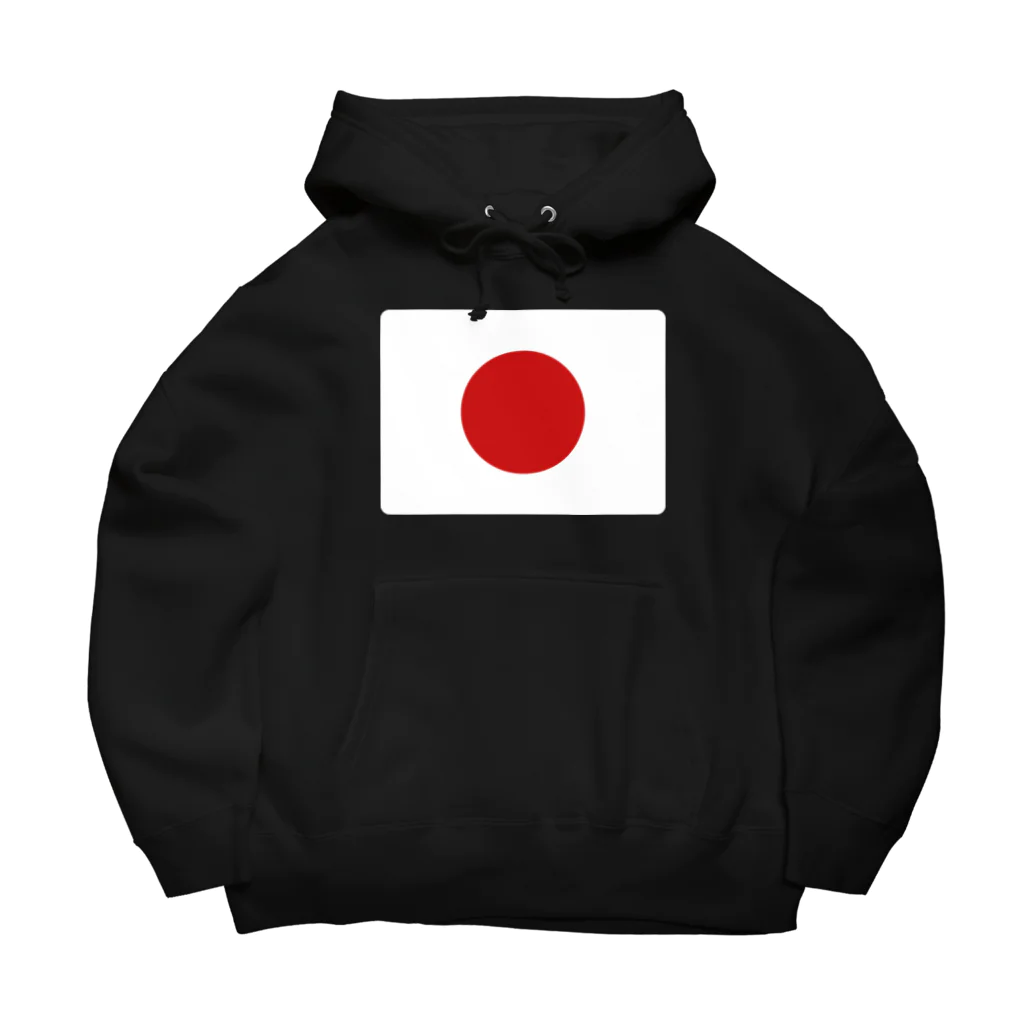 お絵かき屋さんの日本の国旗 Big Hoodie