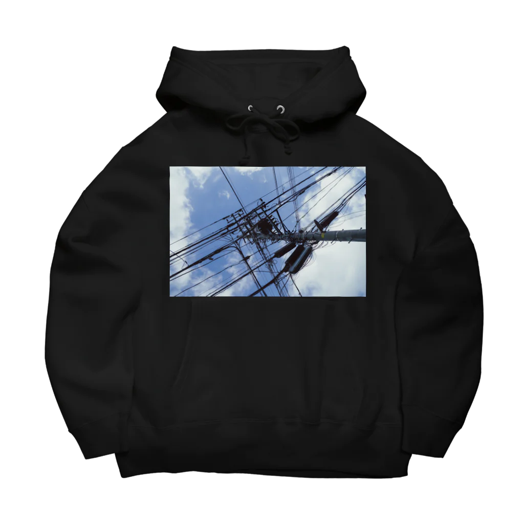 つむぎの電線5 Big Hoodie