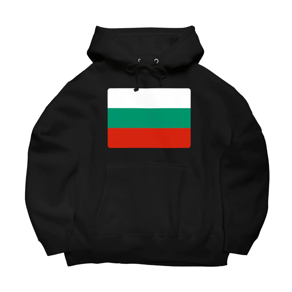 お絵かき屋さんのブルガリアの国旗 ビッグシルエットパーカー