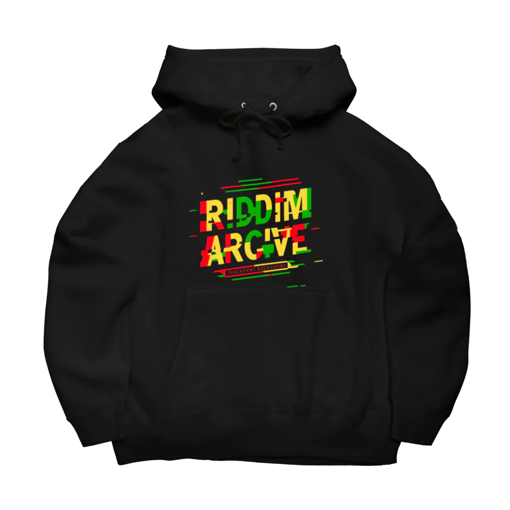 Riddim AirchiveのRiddim Arcive ロゴデザイン ビッグシルエットパーカー