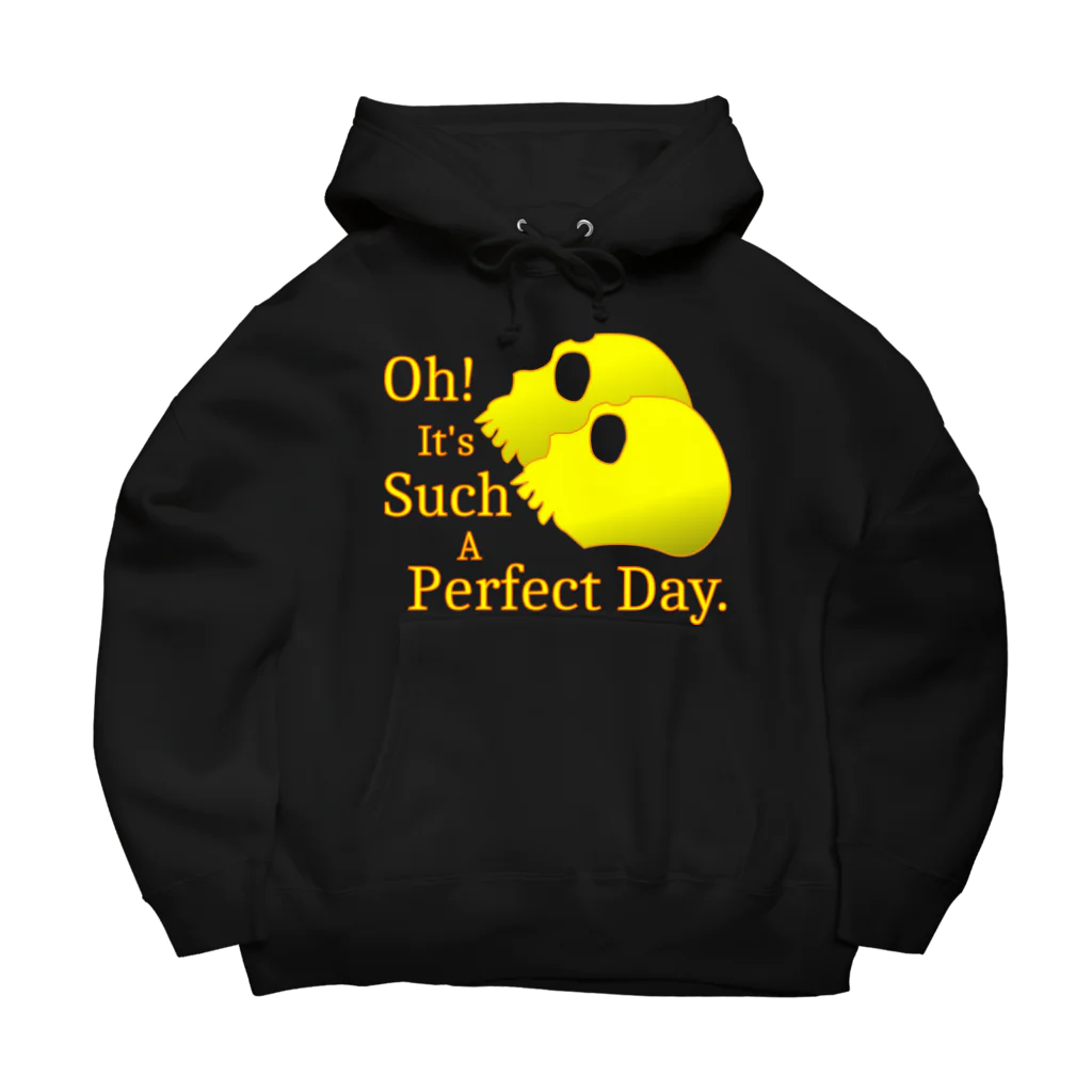 『NG （Niche・Gate）』ニッチゲート-- IN SUZURIのOh! It's Such A Perfectday.（黄色） Big Hoodie