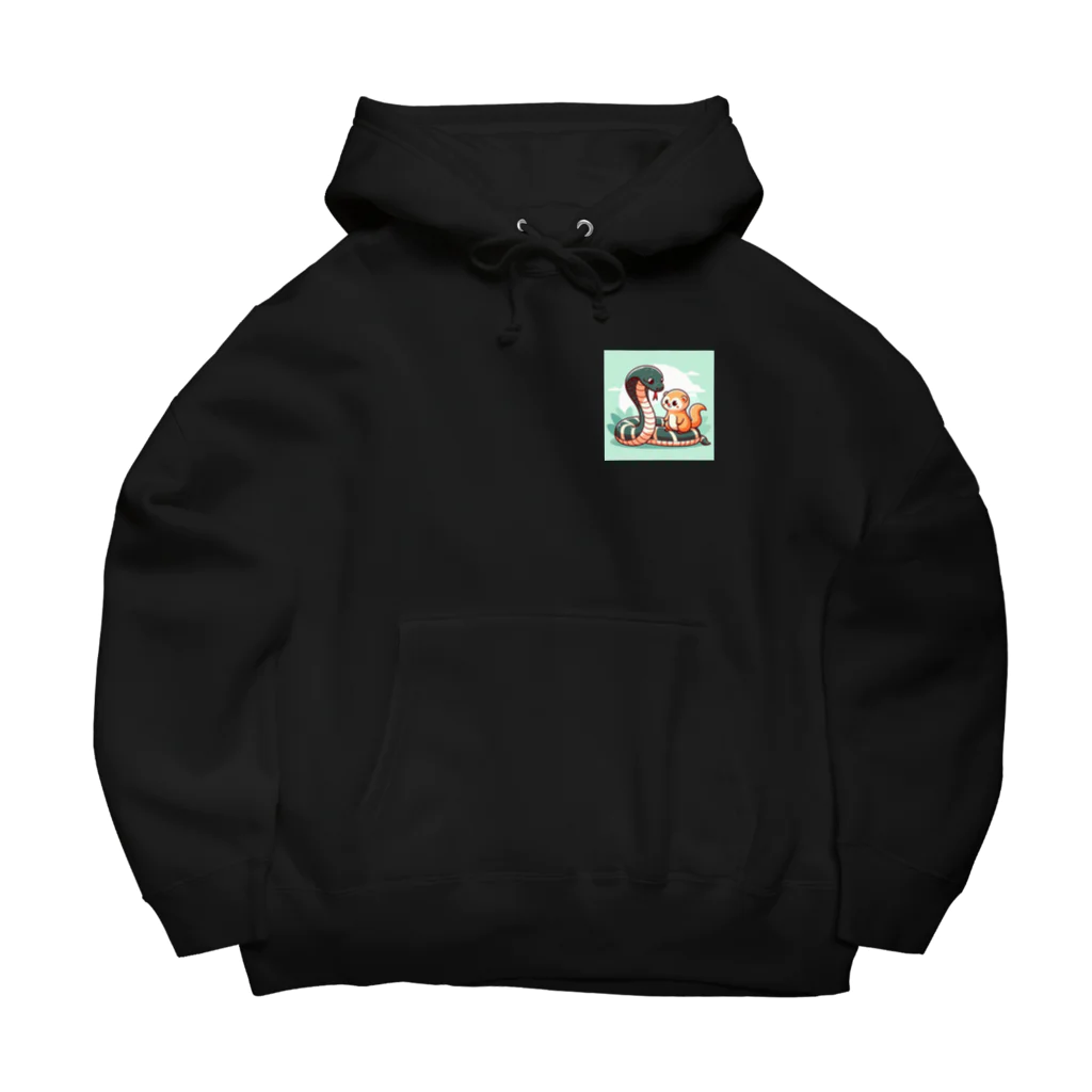 春薫杜のグースとコッピー Big Hoodie