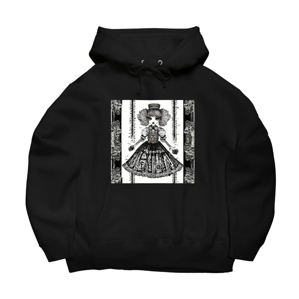 ranunのロリータのつぶやき Big Hoodie